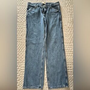 Men's Relaxed Fit Blue Jeans